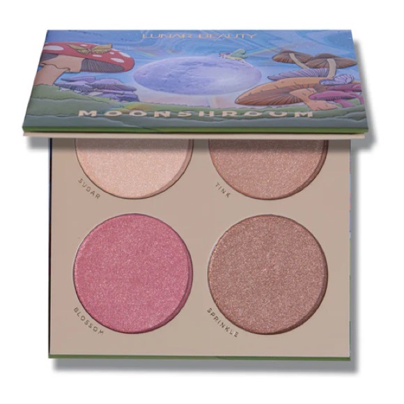 Lunar Beauty Moonshroom Highlighter Palette, 4 shades - Picture 7 of 7